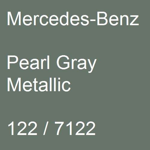 Mercedes-Benz, Pearl Gray Metallic, 122 / 7122.